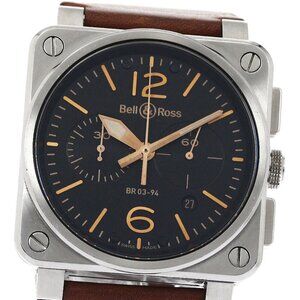 Bell＆Ross Golden Heritage BR0394-ST-G-HE-SCA Date Automatic Men's Watch_883830